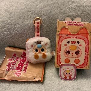 Baby Three Little Mahjong Series Plush Pendant